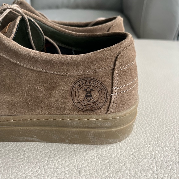 NWOB - Barbour Men’s Perry Suede Shoes - US 9/EU 42 - Picture 4 of 6